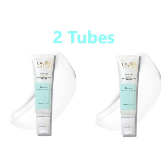 Laura Geller SPACKLE SKIN PERFECTING PRIMER HYDRATE 2 oz. NEW & SEALED!! 2 Tubes - Picture 1 of 4